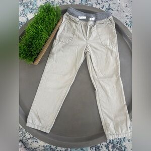 Carter's Gray and Cream Kid's Pants Size 7